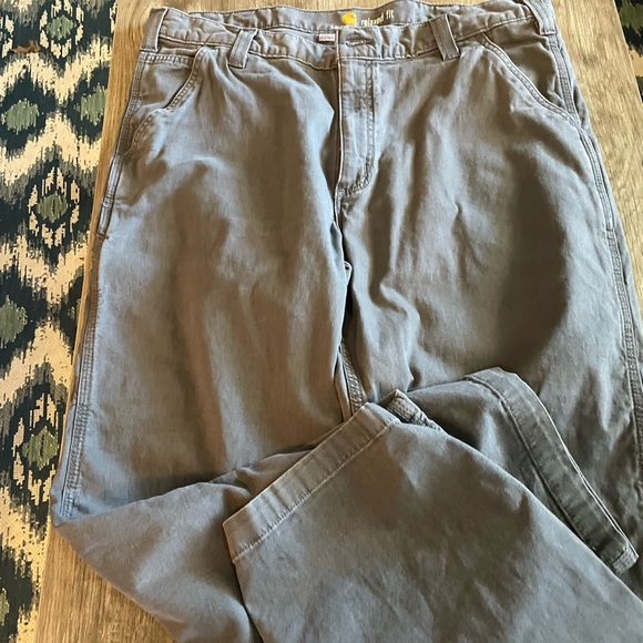 CARHARTT MENS GRAY 38/30 like new pants - Picture 5 of 5